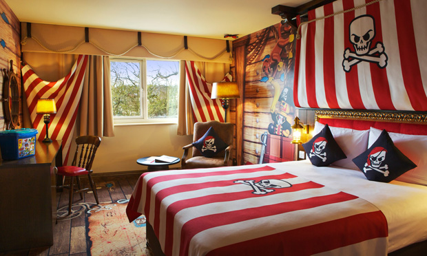 Decoração do hotel Legoland Decoração do hotel Legoland