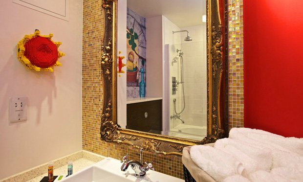 Decoração do hotel Legoland Decoração do hotel Legoland