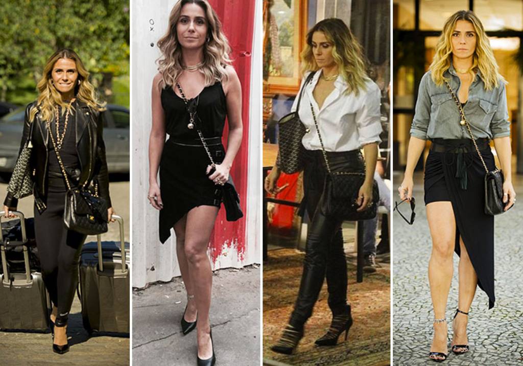 4 looks de Atena, personagem da Giovanna Antonelli, para copiar