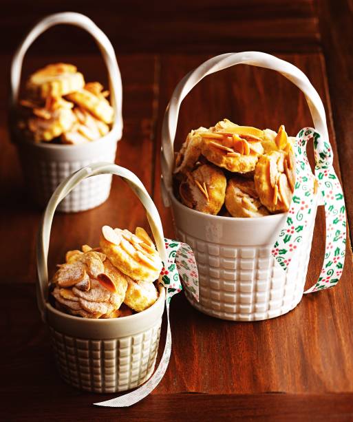 Biscoito de amêndoa: crocante e delicioso! Biscoito de amêndoa: crocante e delicioso!