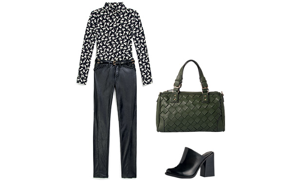 Calça couro Calça couro