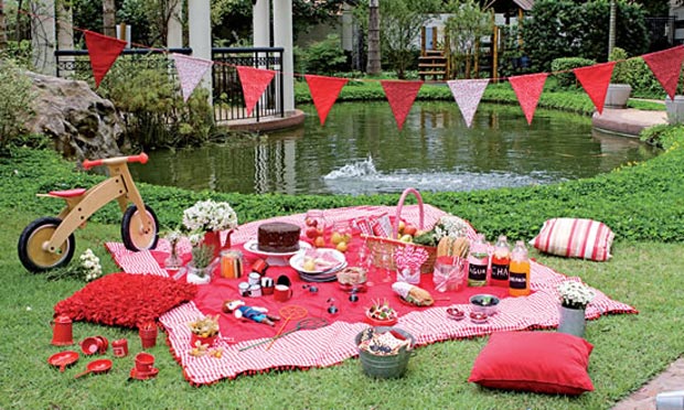 Decoração de festa de aniversário infantil