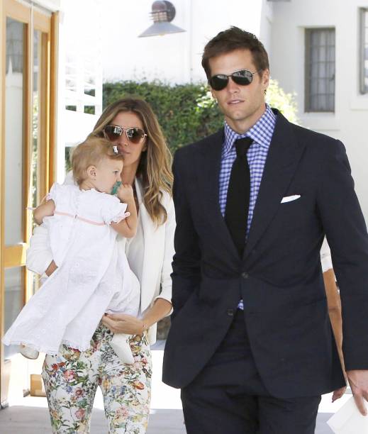 Vivian, Gisele Bündchen e Tom Brady