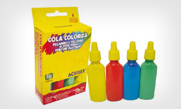 Cola colorida