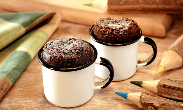 Bolo de caneca de chocolate Bolo de caneca de chocolate