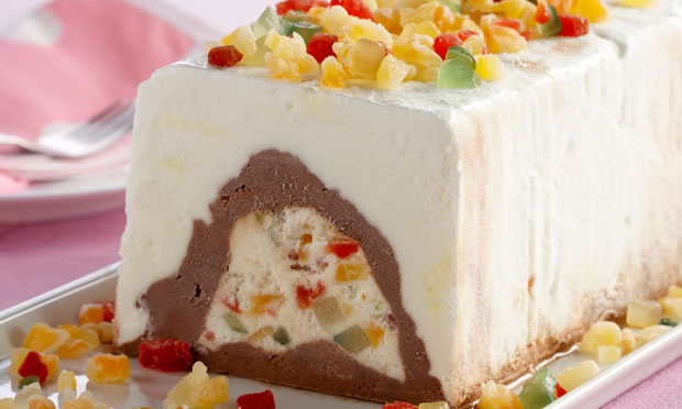 Cassata com frutas cristalizadas Cassata com frutas cristalizadas