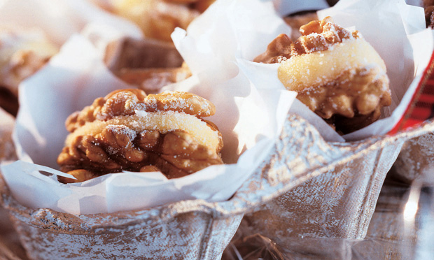 Nozes recheadas Nozes recheadas