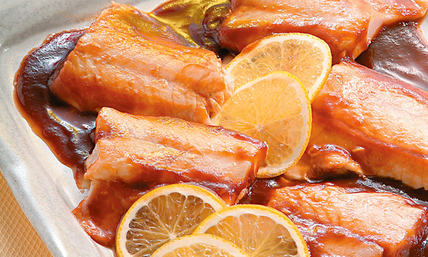 Pescada com laranja Pescada com laranja