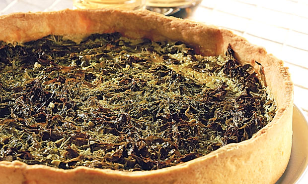 Quiche de couve Quiche de couve