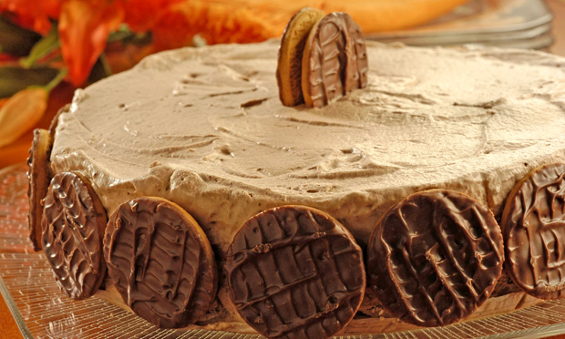 Torta-pavê de chocolate