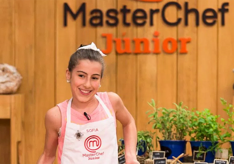 Ex-MasterChef Júnior,Sofia vai lançar livro de gastronomia para crianças