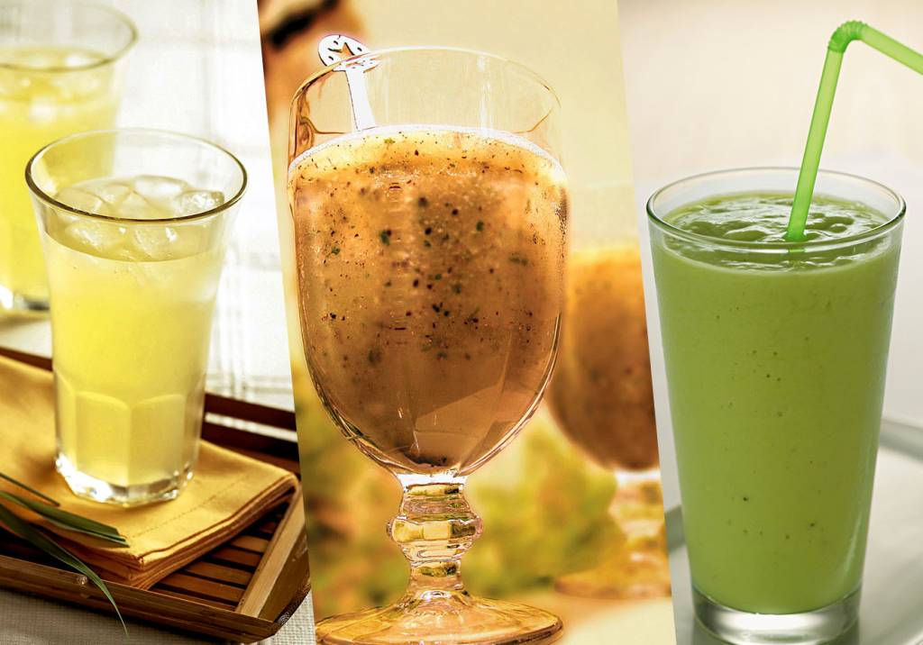 Bebidas refrescantes para adocicar o paladar