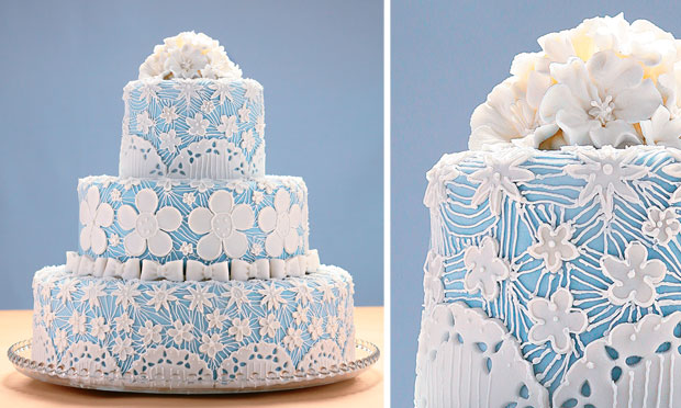 Bolo azul de chocolate Bolo azul de chocolate