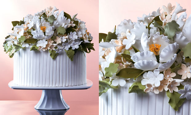 Bolo verde de pão de ló Bolo verde de pão de ló