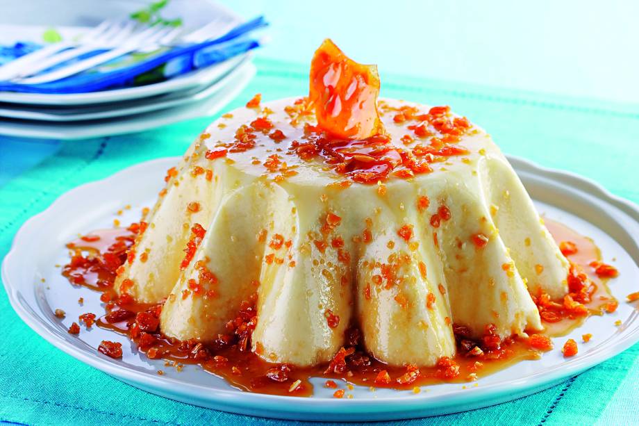 Pudim especial de amêndoas: gostoso e requintado Pudim especial de amêndoas: gostoso e requintado