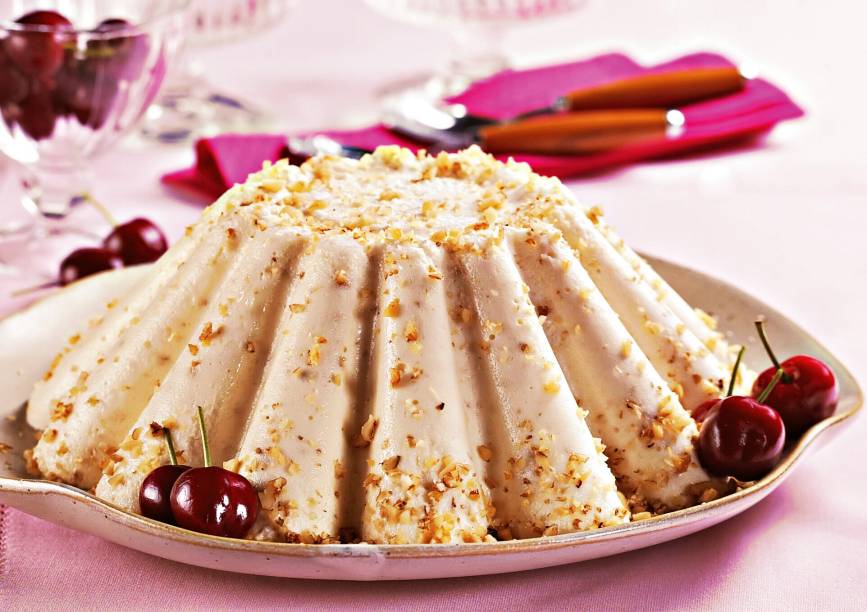 Musse de nozes: sobremesa irresistível Musse de nozes: sobremesa irresistível