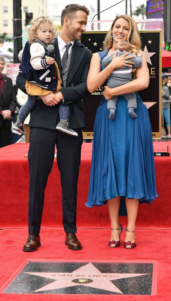 Ryan Reynolds honored with star on The Hollywood Walk of Fame, Los Angeles, USA – 15 Dec 2016