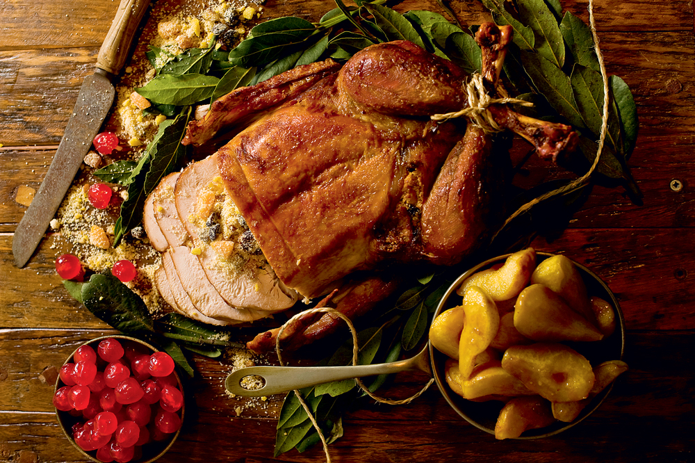 O dono da noite: como preparar o peru com farofa perfeito