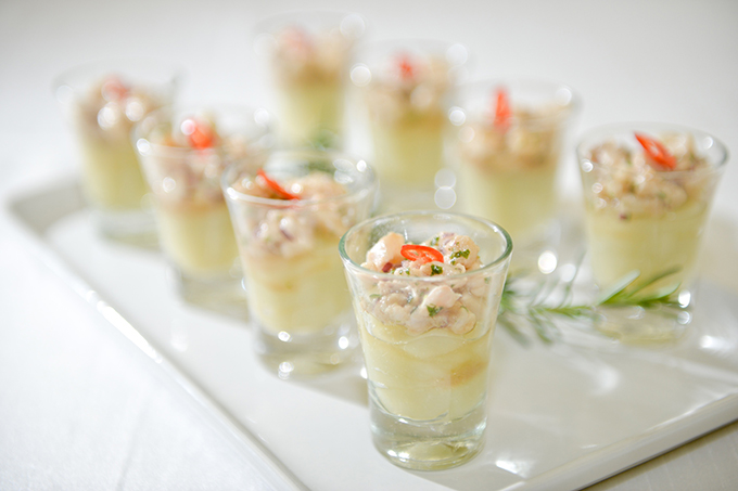pure-de-batata-doce-com-tartar-de-peixe-branco-festa-infantil