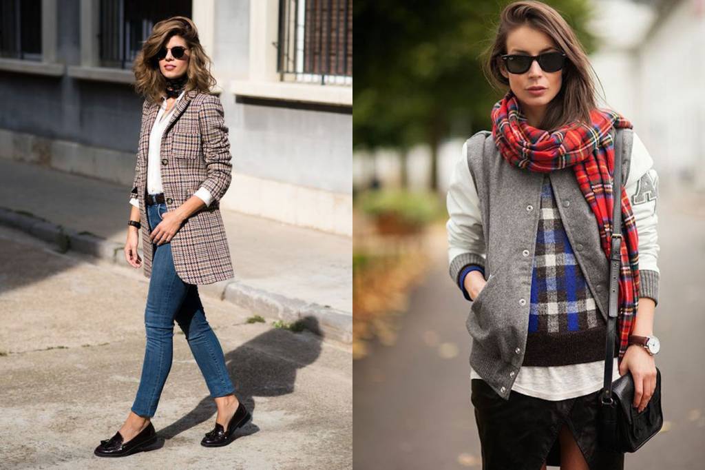 Alerta tendência: estampa xadrez está com tudo neste inverno