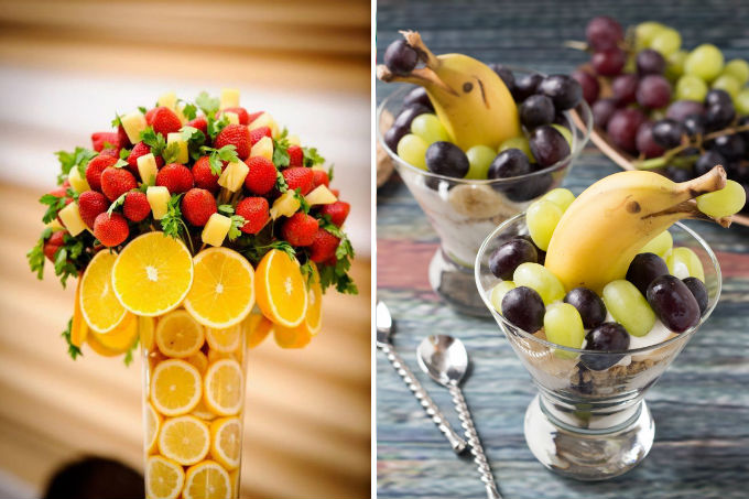 Frutas em festa infantil