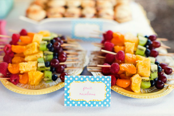 Frutas em festa infantil
