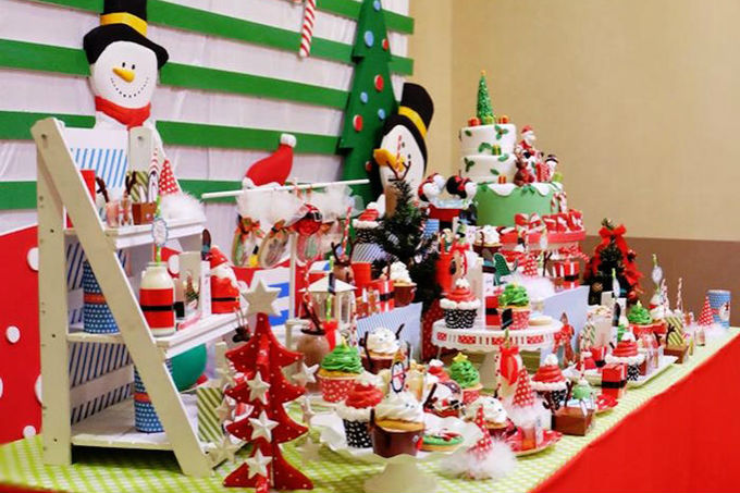 Inspiração para de aniversário com tema Natal