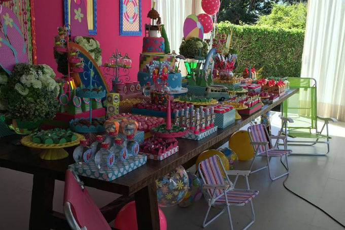Festa infantil nas férias