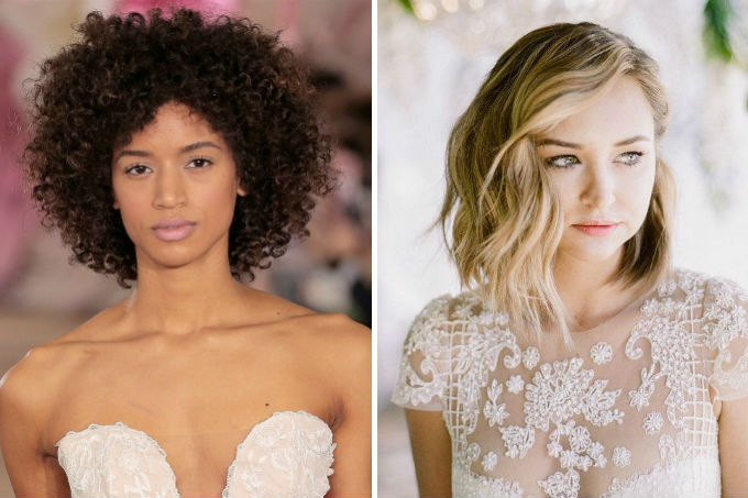 Penteados para noiva de cabelo curto