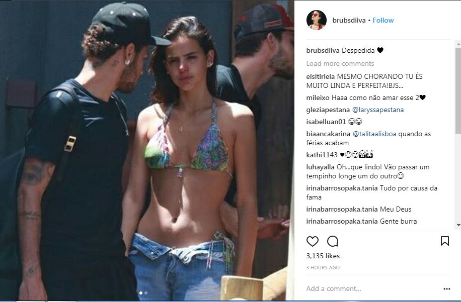 + 5 vezes em que Neymar se declarou para Bruna nas redes sociais