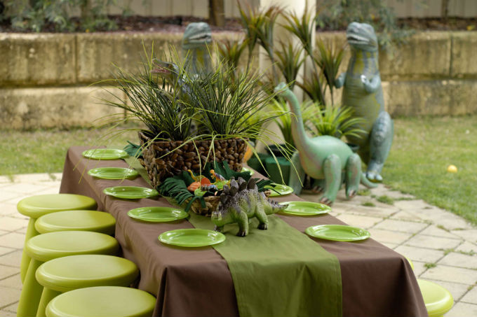 Festa infantil tema dinossauro