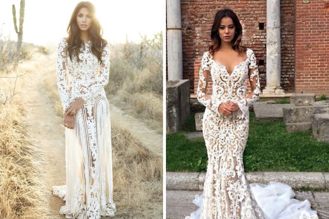 Vestido de noiva sensual
