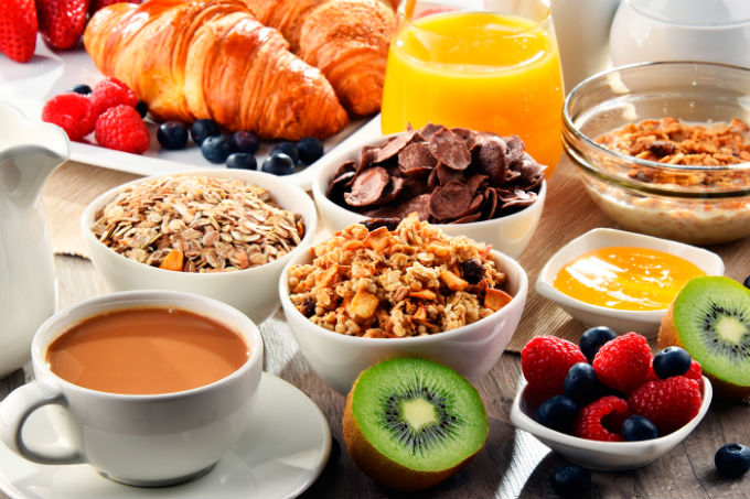 Festa infantil com café da manhã