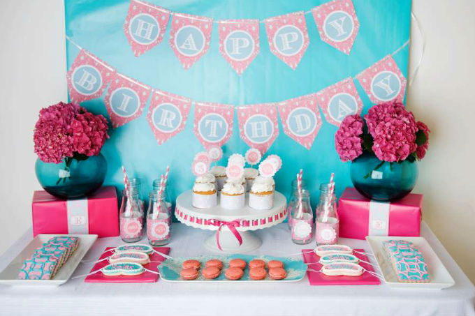 Festa infantil com tema SPA