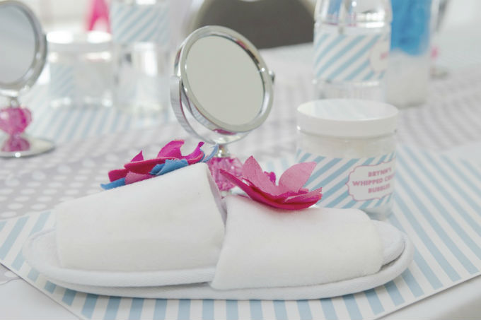 Festa infantil com tema SPA
