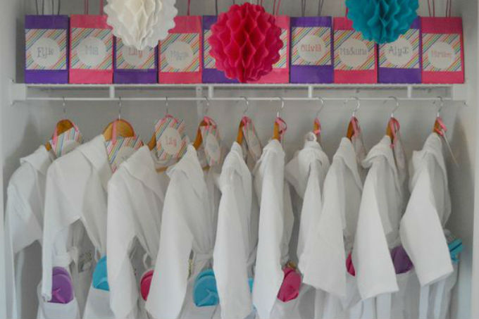 Festa infantil com tema SPA