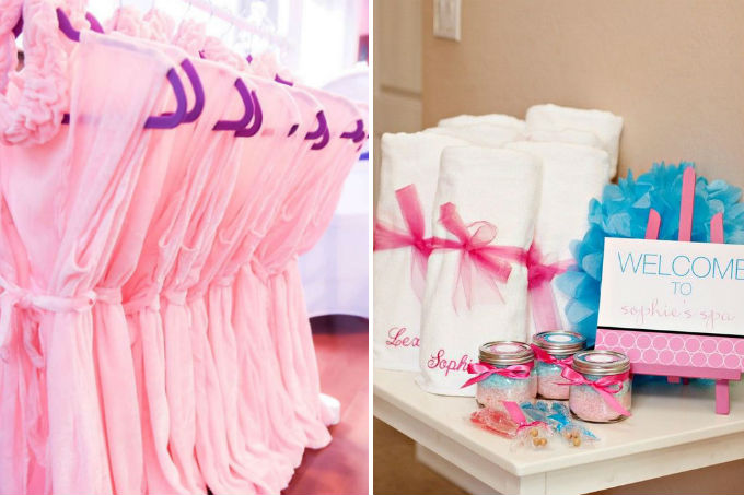 Festa infantil com tema SPA