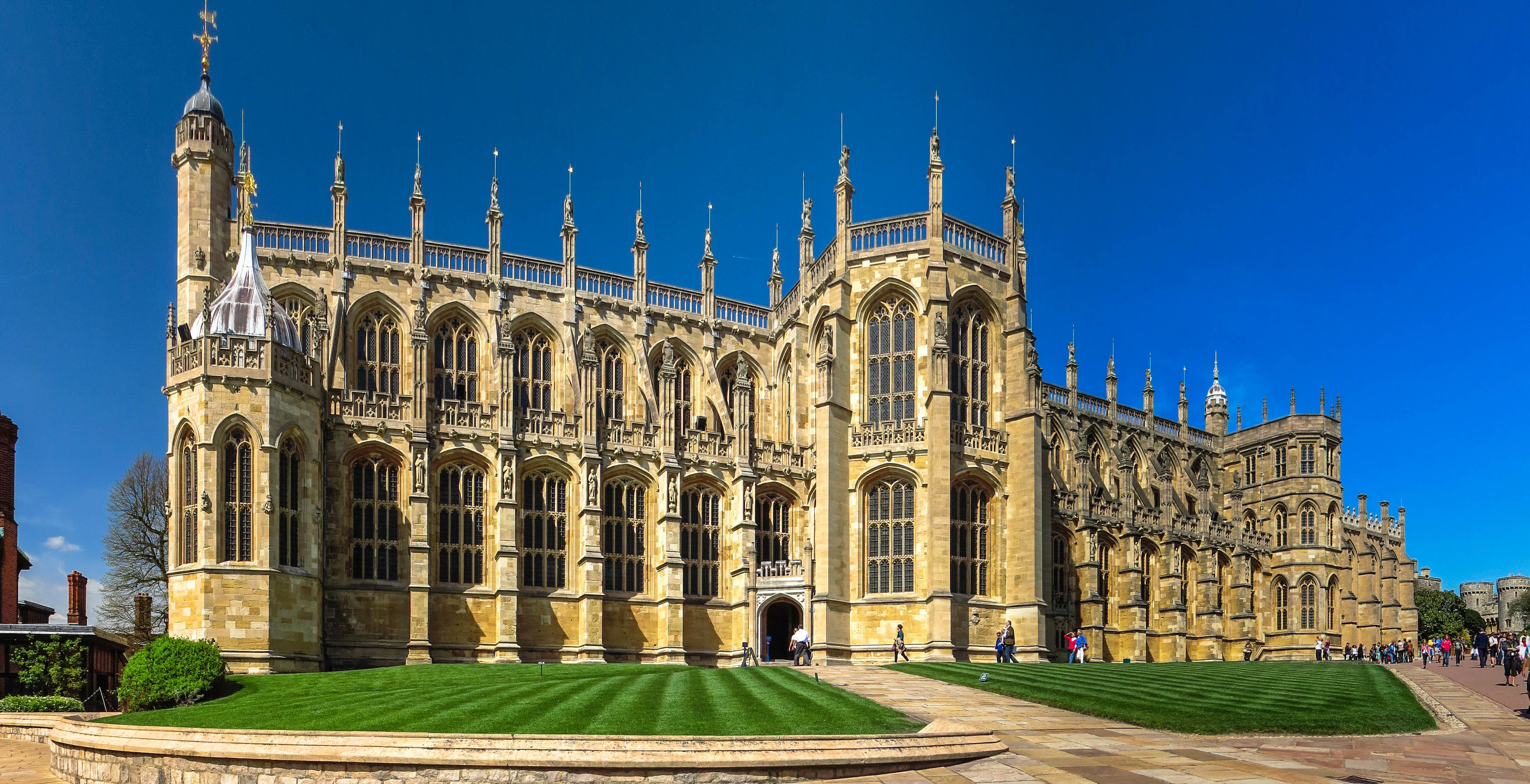 st. George&rsquo;s Chapel at Windsor Castle. England