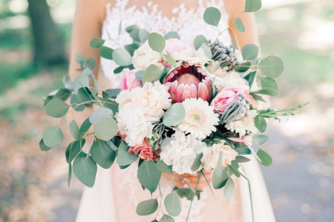 protea-buque-noiva-1 Buquê de protea para casamento