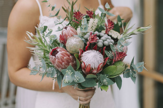 protea-buque-noiva-3 Buquê de protea para casamento
