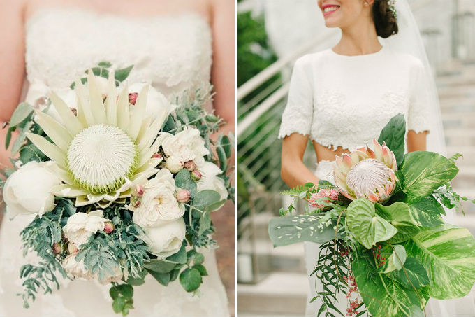 protea-buque-noiva-5 Buquê de protea para casamento
