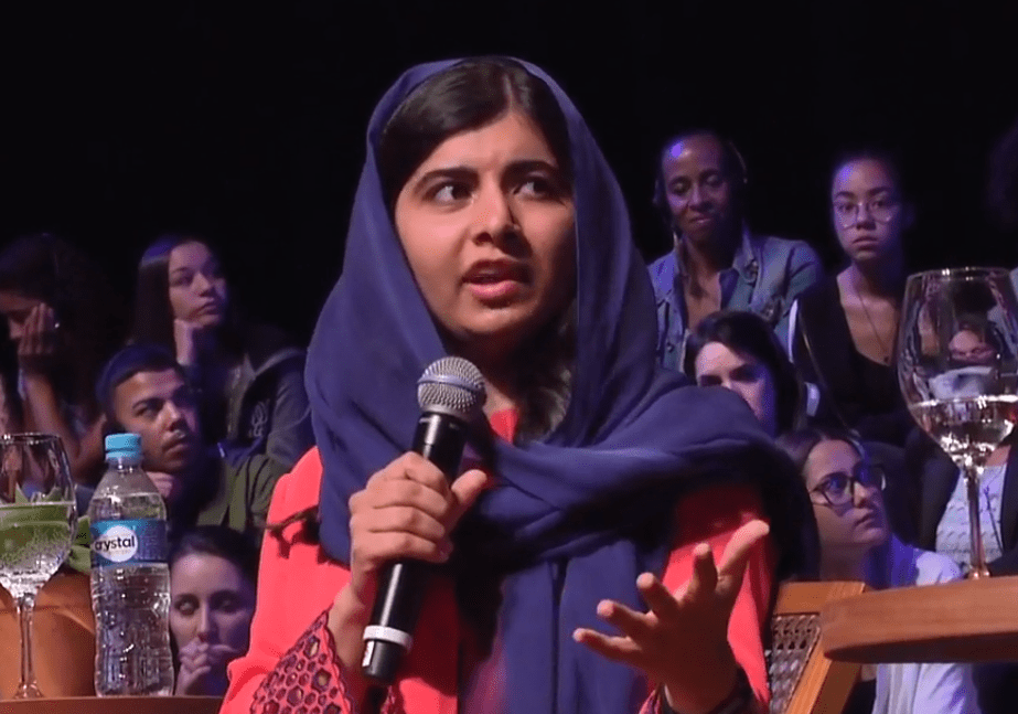 “Venceremos preconceitos por meio do conhecimento”, diz MC Soffia a Malala