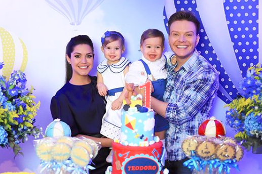 Os detalhes das roupas dos filhos de Michel Teló que ninguém reparou