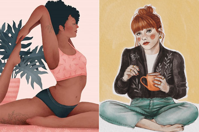 7 ilustradoras para você enfeitar a sua casa com imagens de mulheres