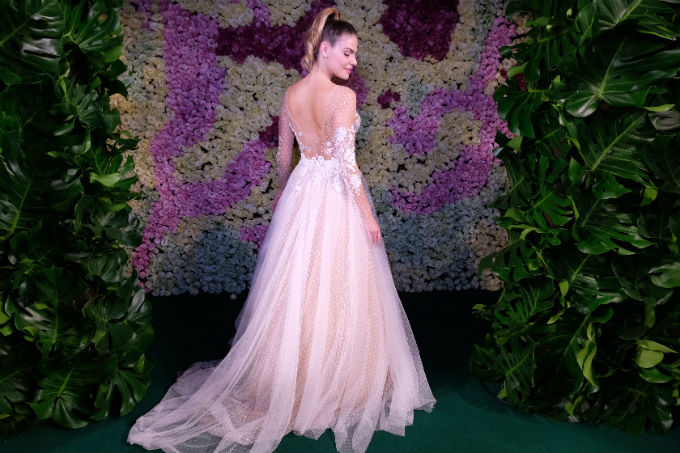 dusty-rose Vestido de noiva - Lethicia Bronsteisn