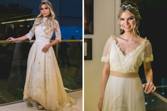 nude Vestido de noiva - Lethicia Bronsteisn