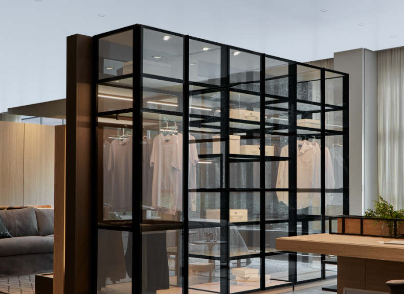 Armário transparente é tendência no mundo da decoração