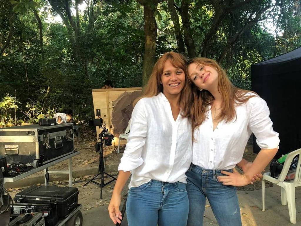 Roberta Felipe, dublê de Marina Ruy Barbosa Roberta Felipe, dublê de Marina Ruy Barbosa