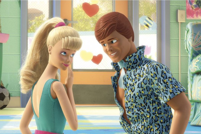 Barbie e Ken em Toy Story 3