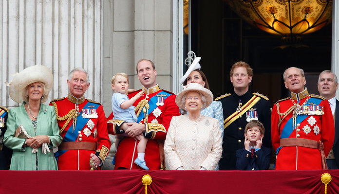 Pr&iacute;ncipe George Trooping the Colour